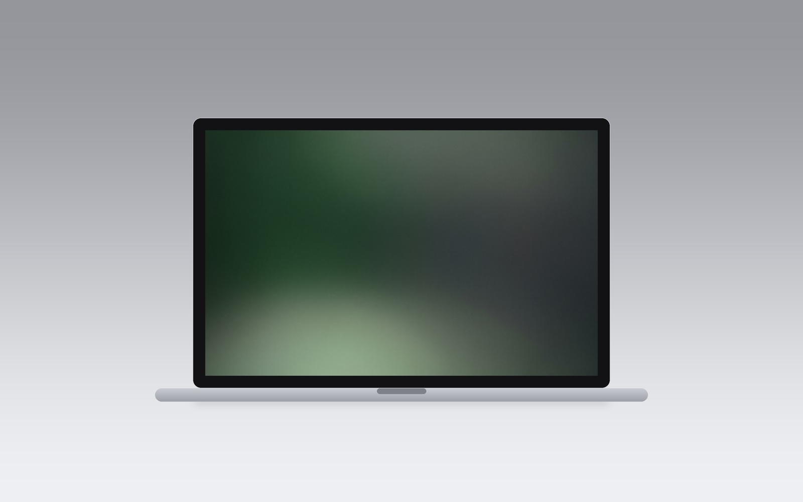 Grainy Gradient wallpaper on a MacBook, second design