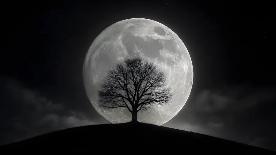Full Moon desktop wallpaper 1