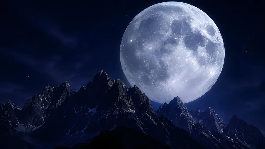 Full Moon desktop wallpaper 8