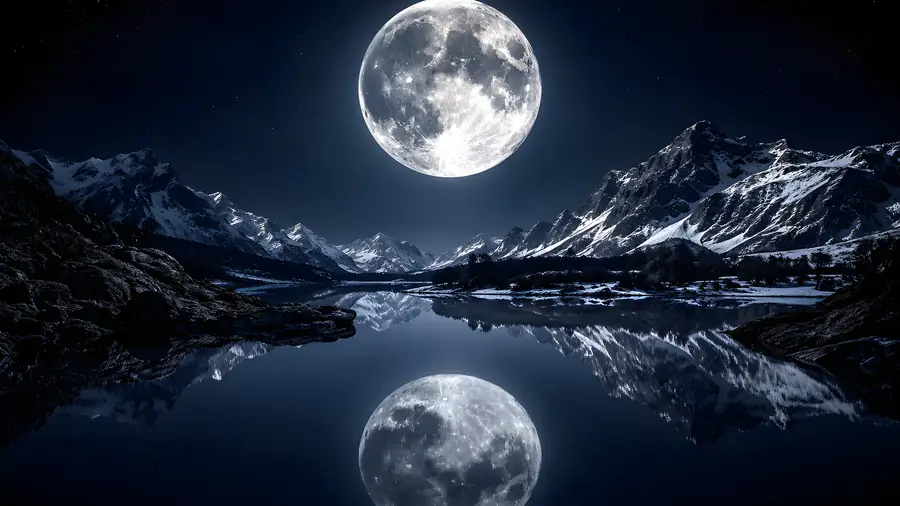 Full Moon desktop wallpaper 13
