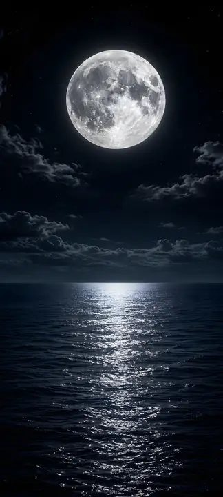 Full Moon phone wallpaper 1