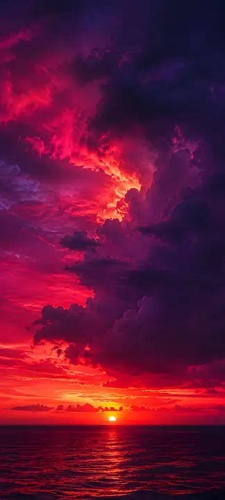 Sunset phone wallpaper